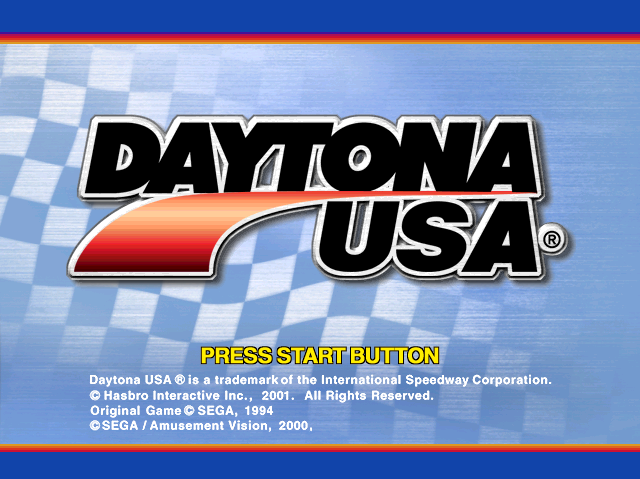 Daytona USA Screenshot 1