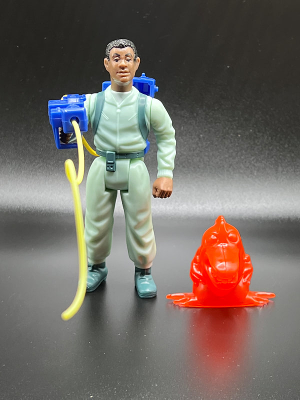 The Real Ghostbusters Winston Zeddemore Figure With Chomper Ghost Screenshot 1