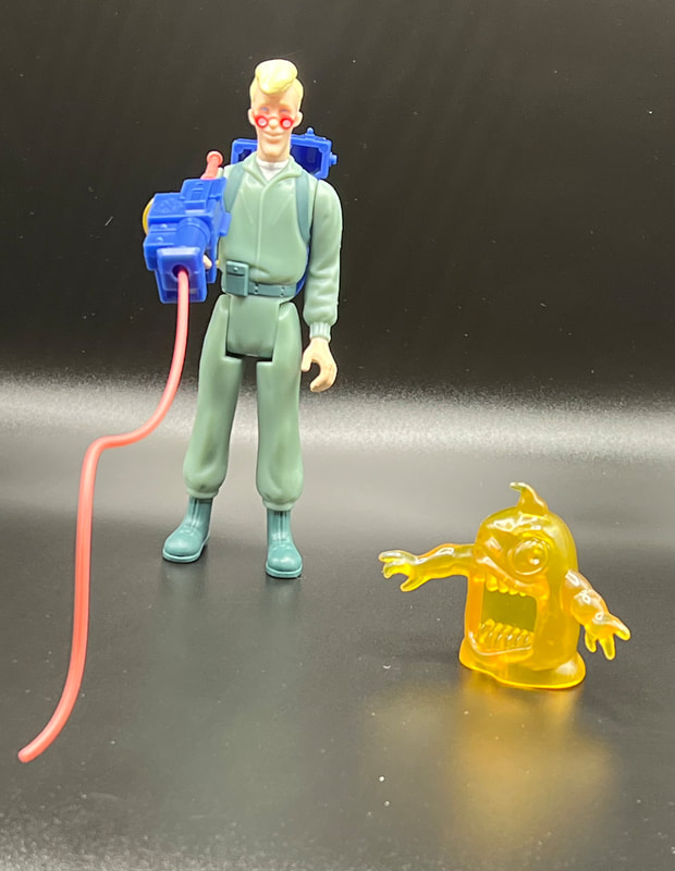 The Real Ghostbusters Egon Spengler Figure With Gulper Ghost Screenshot 1