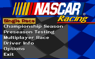 NASCAR Racing Screenshot 1