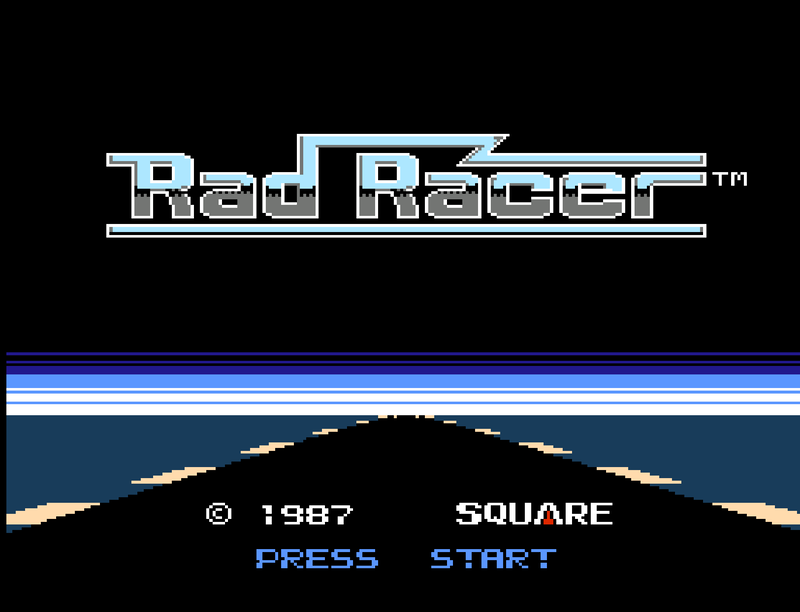 Rad Racer Screenshot 1