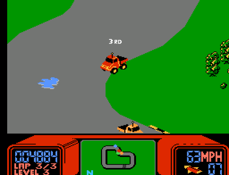 RC Pro-Am NES Screenshot 5