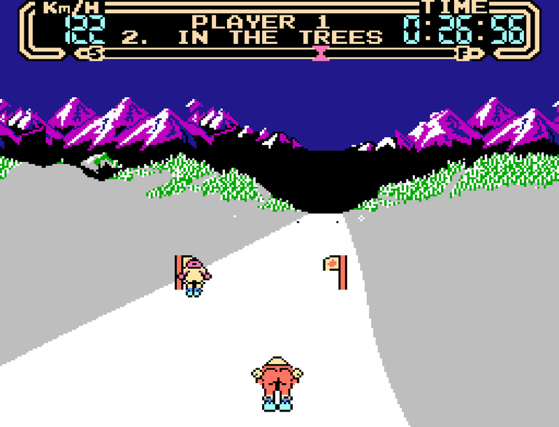 Slalom (NES) Screenshot 7