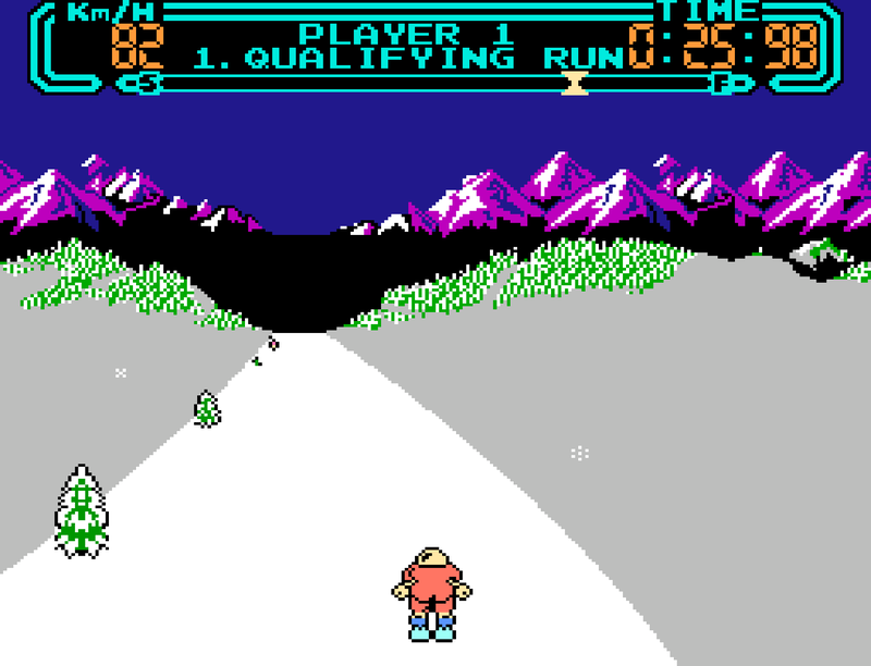 Slalom (NES) Screenshot 3
