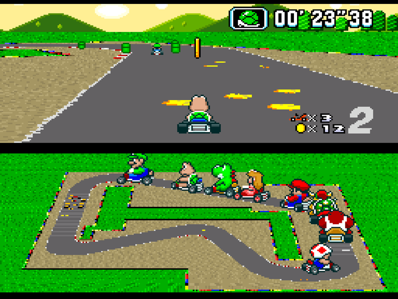 Super Mario Kart Screenshot 2