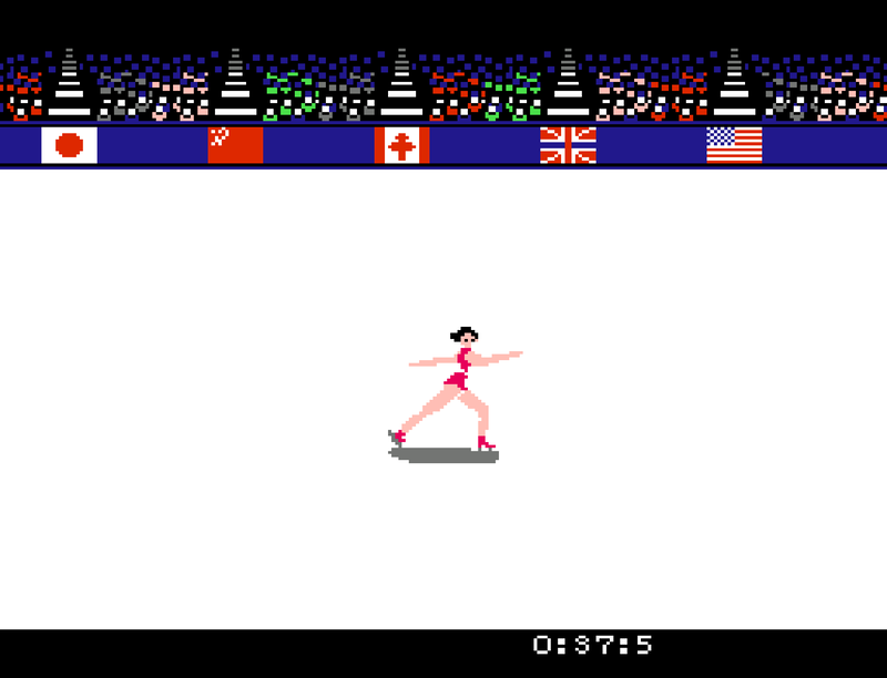 Winter Games (NES) Screenshot 3