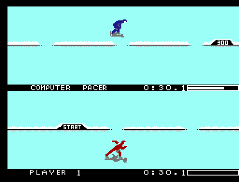 Winter Games (NES) Screenshot 4